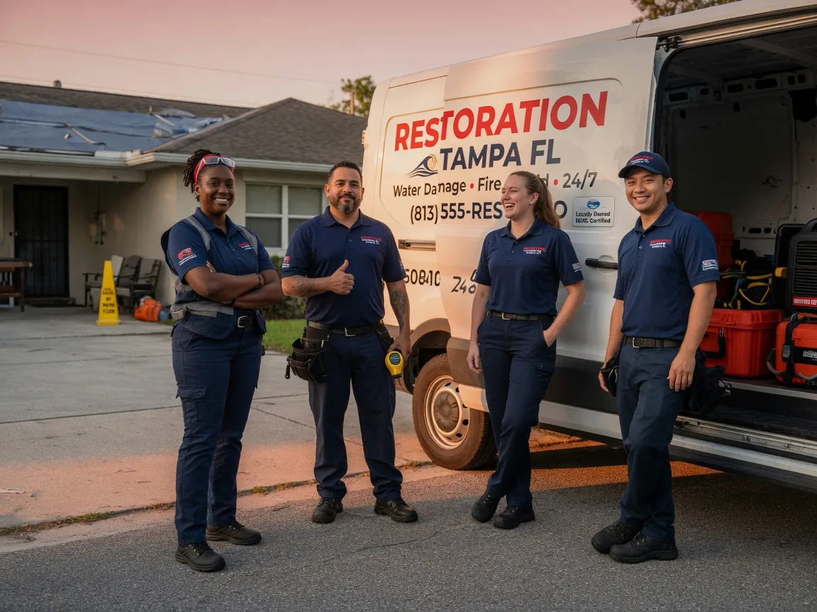 Water Damage Restoration company in Diboll, TX